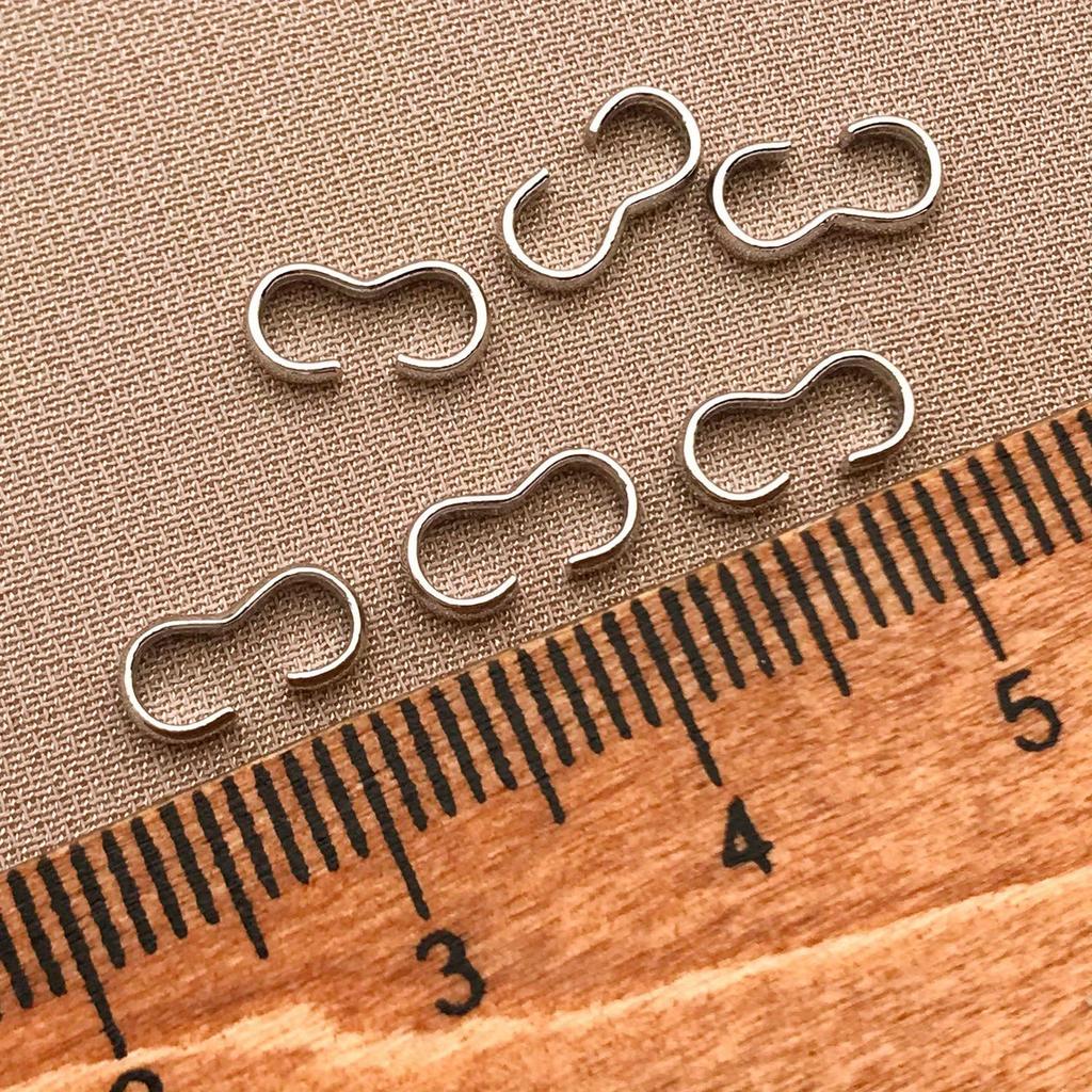 21Pcs Gold-Plated Copper End Clasps, 18K Plated High Color Retention, DIY Jewelry Making Bracelet Clasp