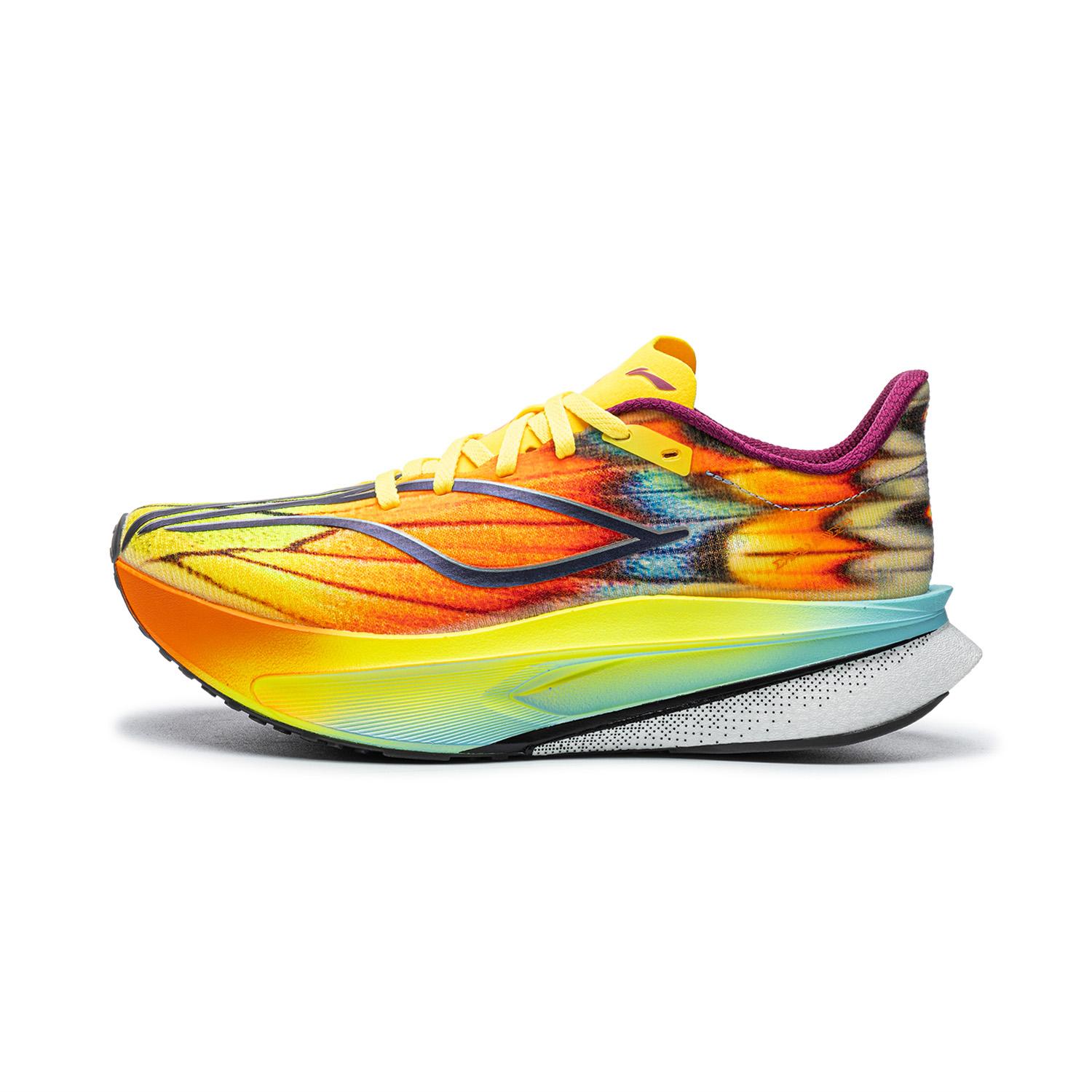 

Li Ning Feidian 6 Challenger Амортизация Скользкая подошва Низкие Повседневные Беговые кроссовки Женские Неоновый Манговый Желтый ARMW004-44 37
