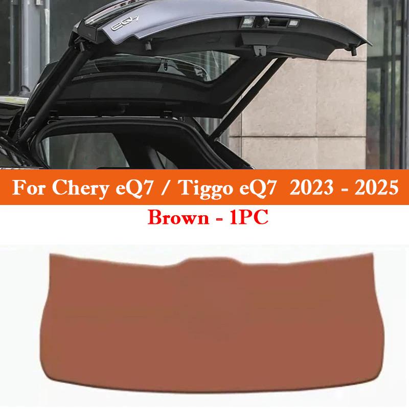 For Chery eQ7 Tiggo eQ7 2026-2026 Car Trunk Door Anti Kick Pad Tailgate Anti-Scratch Protector Cargo Liner Interior Accessories