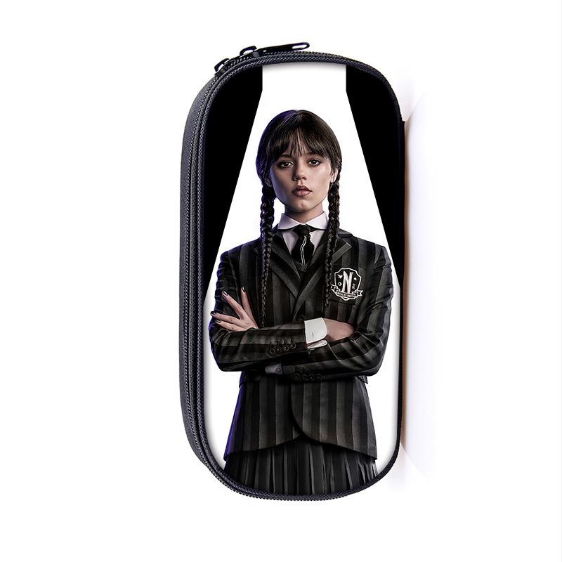 Addams The Addams Family Pencil Case Large Capacity Kid Student Gift