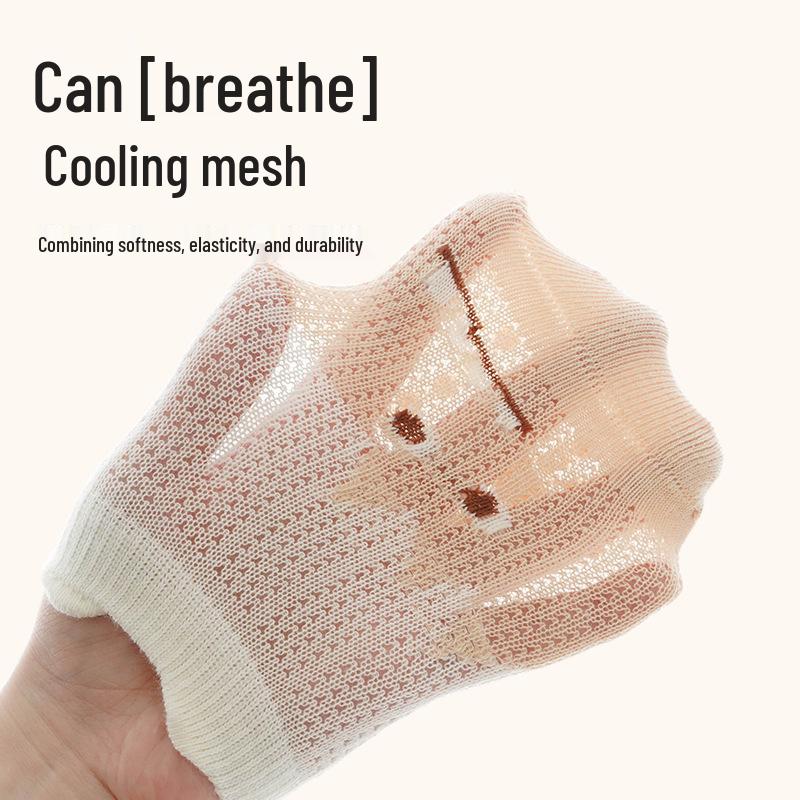 Neue rutschfeste Sommer-Babysocken - Kältefest für Kleinkinder, die laufen lernen, Jungen & Mädchen