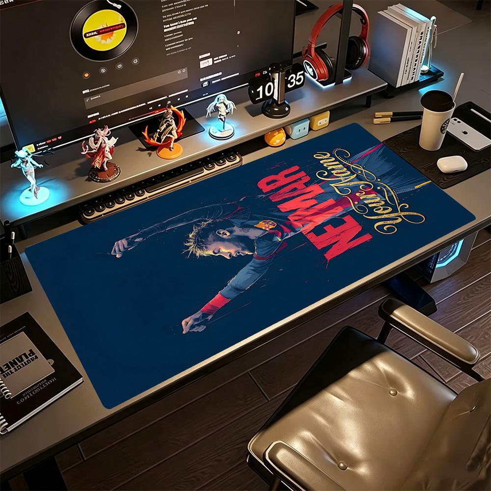 Neymar Dreams Football Legend Gaming Mouse Pad Gamer Mousepad Study Desk Mat Nonslip Rubber Base Office Desk Accessory