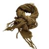 Distressed Wool Scarf Ragged Scarf for Adult Unisex All Matching Y2K Neck Scarf Neck Accessory for Women Teens Girl