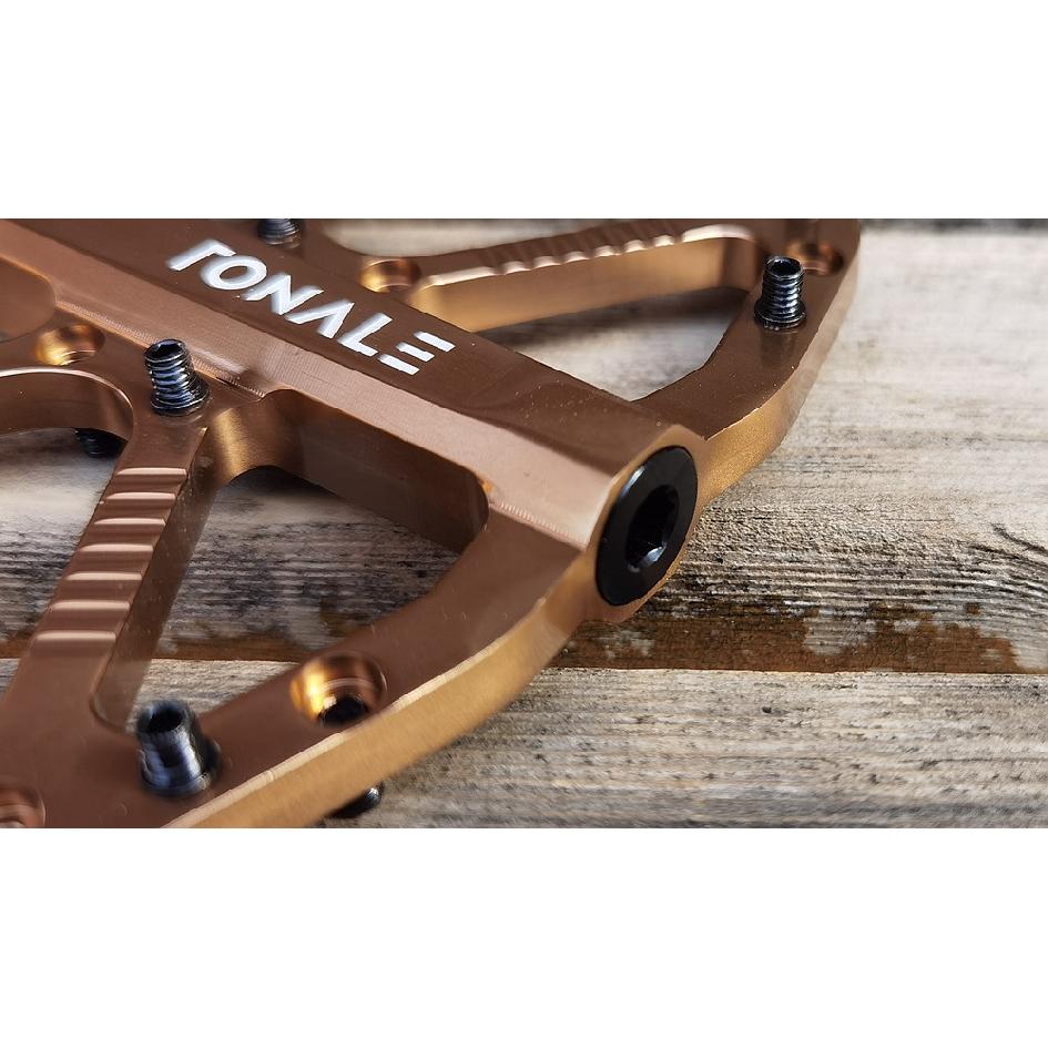 MTB Bicycle Pedal Titanium Non-Slip CNC 3 Bearing Aluminum Alloy Bike Pedals Cycling Foot Pedals for Mountain Bike Accessories
