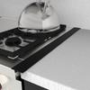 Crevice Filler Between Stove And Counter Silicone Cuttable Stove Crevice Filler Soft Stove Crevice Strip Flexible Stove Crevice