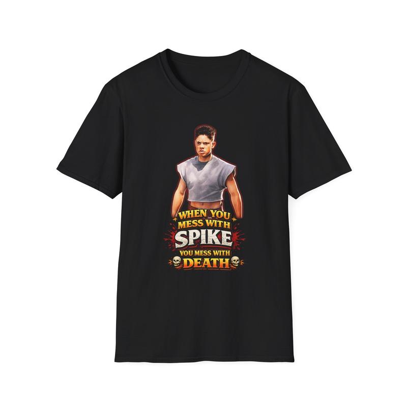 Spike - the Little giants Unisex T-Shirt| Retro  Graphic, Movie Tribute XL