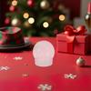 24Pcs Sturdy Clear Plastic Empty Snow Globe DIY Water Globe Kit for Holiday Crafts Making Decorative Ball Shape Globes Xmas