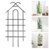 2 Pcs Garden Trellis Climbing Plant Indoor Outdoor Sturdy Plant Trellis Metal Potted Plants House Plants Climbing Vines Flower Pot Stands