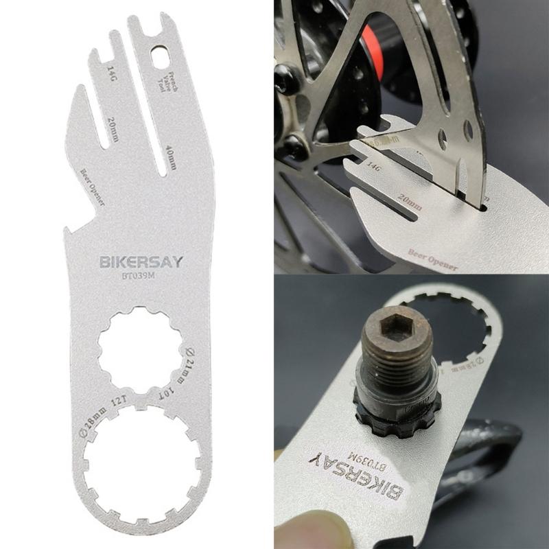 Bike Disc Brake Correct Tool Rotor Truing Fork Bike Brake Wrench for Bike