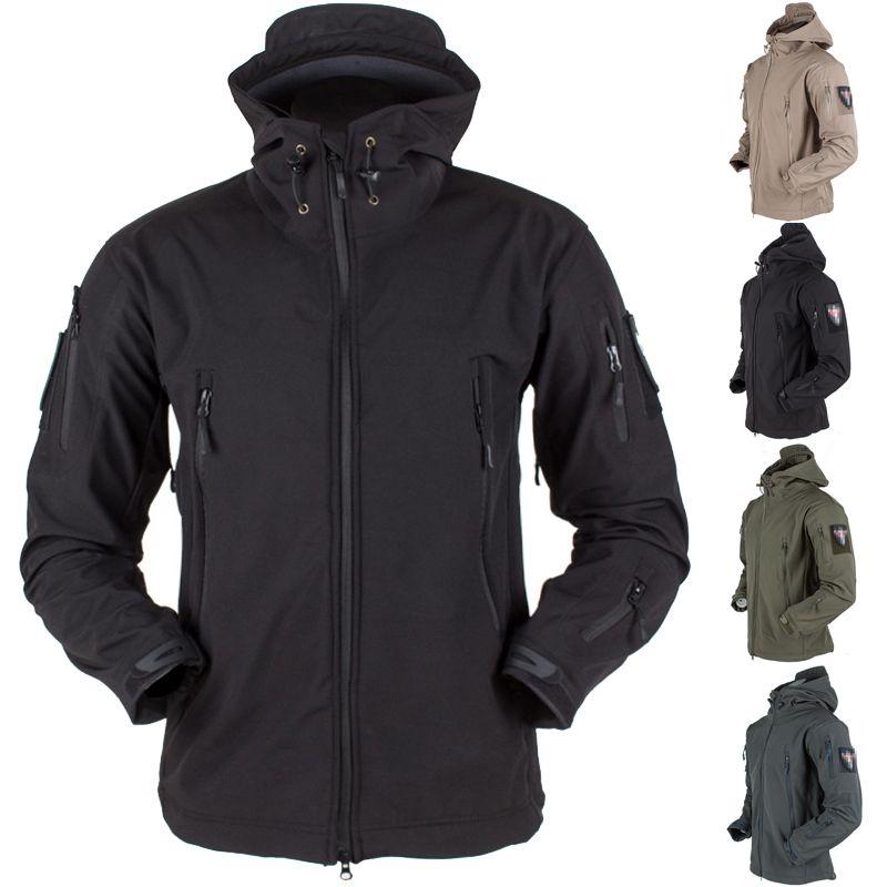 Versatile Men's Winter Jacket With Windproof Hood And Multifunctional Pockets For Outdoor Activities