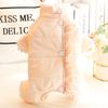 Pet Autumn Winter Outfit Four-Legged Belly Bag Teddy Bear Dog Jumpsuit Puppy Coat Pet Pajamas Four-Legged Animal Clothing