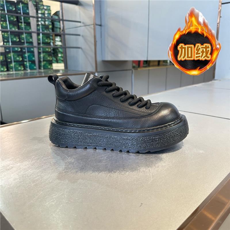 Winter new niche design comfortable soft bottom velvet warm short boots cds