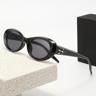2025 New Luxury Sunglasses Men Women Glamour Cute Oval Shape Unisex Glasses Stylish Fashion Brand UV400 Shades