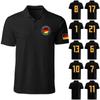 Men's Summer Leisure Culture Breathable Short Sleeved Shirt Top