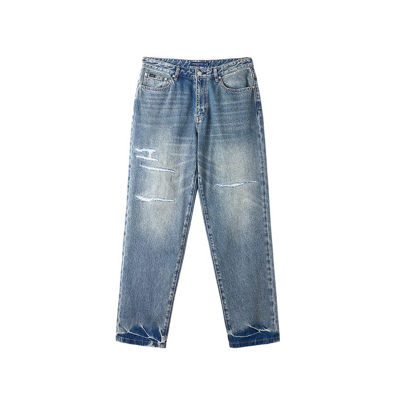 

Teenie Weenie Men s Retro Straight-Leg Denim Casual Pants M