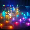 10M RGB LED Fairy Light Globe Ball String DIY Smart APP Bluetooth Control Addressable Garlands Outdoor Christmas Room Decor Lamp