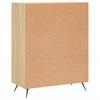Chest of Drawers, Sonoma Oak, 69.5X34X90 Cm, Wood-based Material