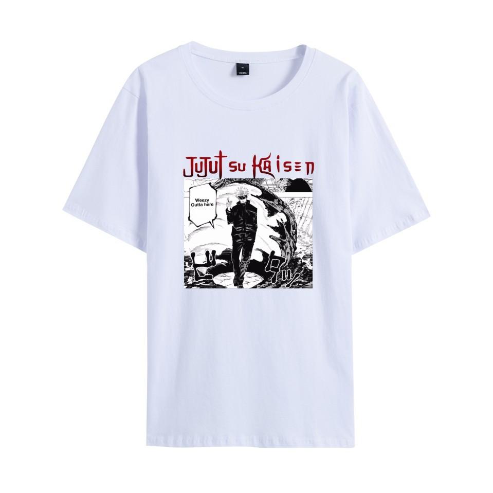 Jujutsu Kaisen T Shirt Men Short Sleeve Tee Streetwear Women T-shirt 2026 New Cartoon Clothes Tops