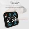 LCD Wall Clock Digital Wall Clock Weather Forecast Function
