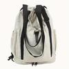 Unisex Rucksack mit verstellbarem Kordelzugverschluss, Leichte Sport-Reisebeutel, Handwäsche Trockenreinigung, Rucksack für Reisen