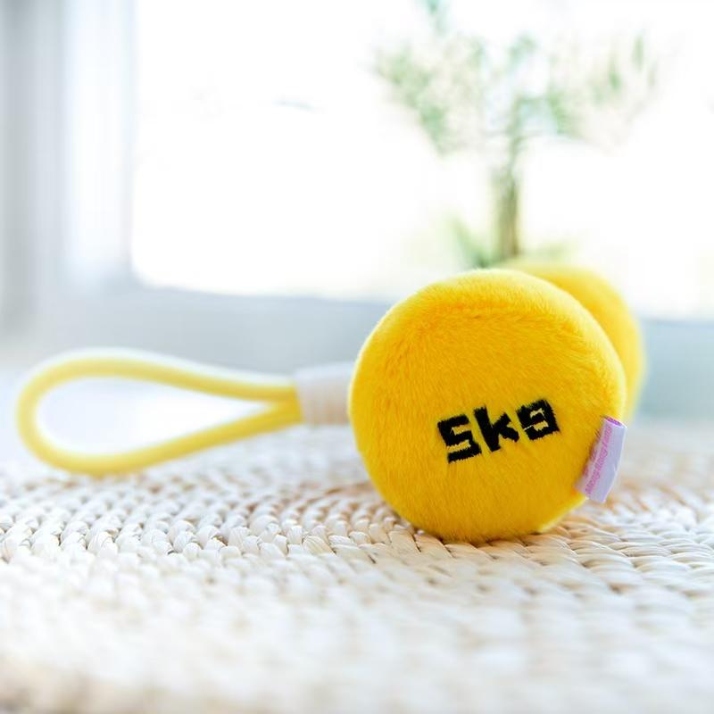 Cute Sports-Themed Plush Toy Keychain – Mini Dumbbell, Kettlebell, Golf Club, and Basketball Figurines – Ideal Gift for Kids