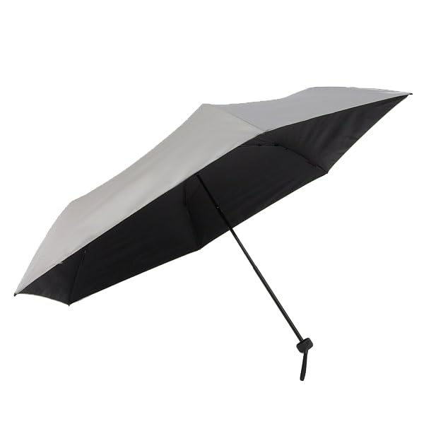 

RINRE Складной для мужчин и УФ Полностью серебристый зонт от солнца, Тройного сложения, Женский, Легкий, Компактный, Водоотталкивающий, Защита, Охлаждение, Затемнение,