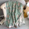 Scarf Women'S Versatile Long Scarf Imitation Cashmere Cashew Flower Shawl Women'S Scarf