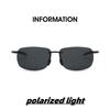 New ultra-light frameless colorful polarized sunglasses for men and women TR90 material suitable for leisure and vacation uv400