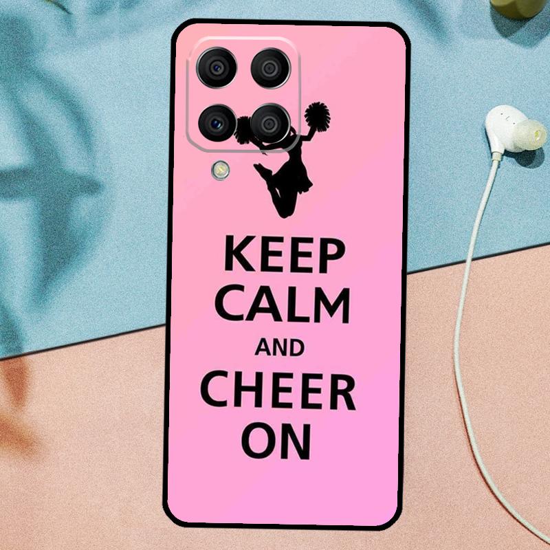 Cheerleader Cheer Bow Quote For Samsung Galaxy M53 M33 M11 M21 M31 M12 M13 M14 M15 M35 M34 M54 M32 M52 M06 M16 M55 Case
