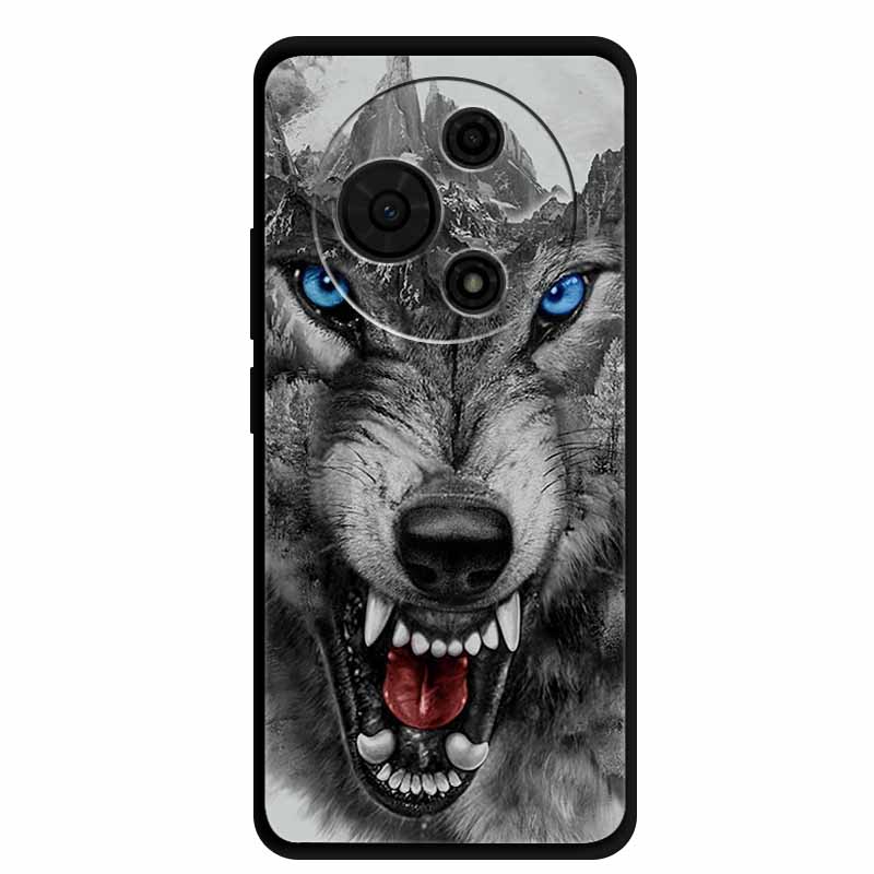 Für TCL 60 SE Hülle T517H Niedliche Cartoon Bunte Weiche TPU Silikon Rückseite für TCL 60 SE Hülle Schwarze Handyhülle Funda TCL60 SE