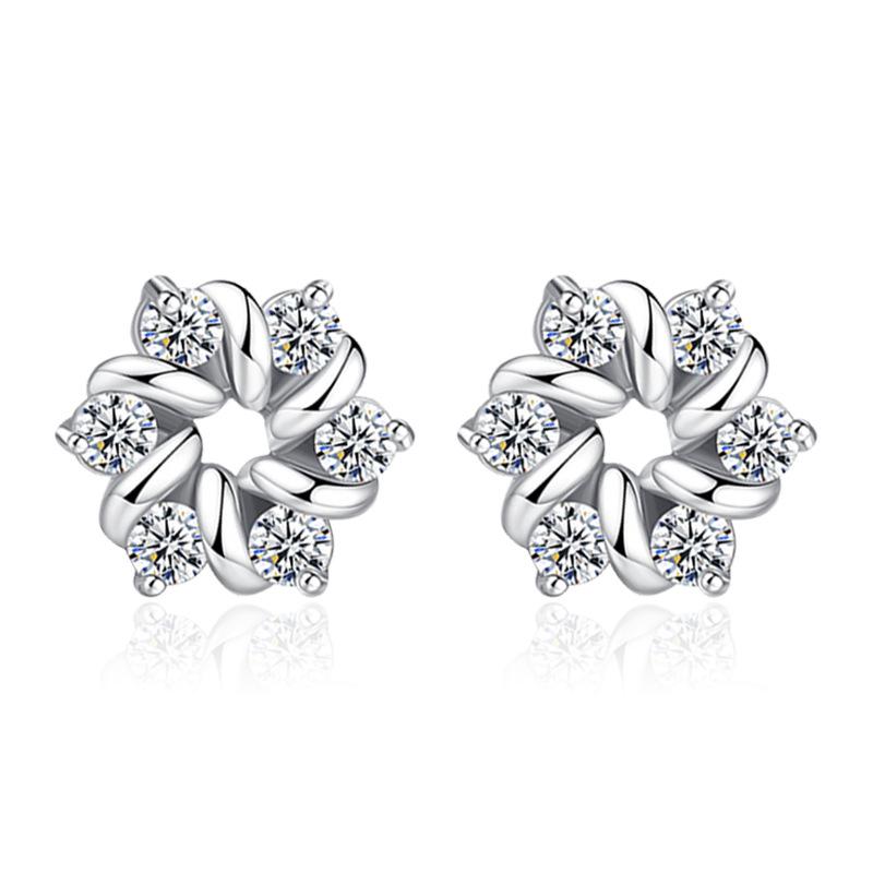 Barbie earrings [Original design] Sparkling garland, high-end temperament, niche and exquisite ins style atmosphere, versatile ZJYES-HJ-005 золотой