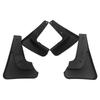 Black ABS Mudguard Flap Set for Nissan Cars