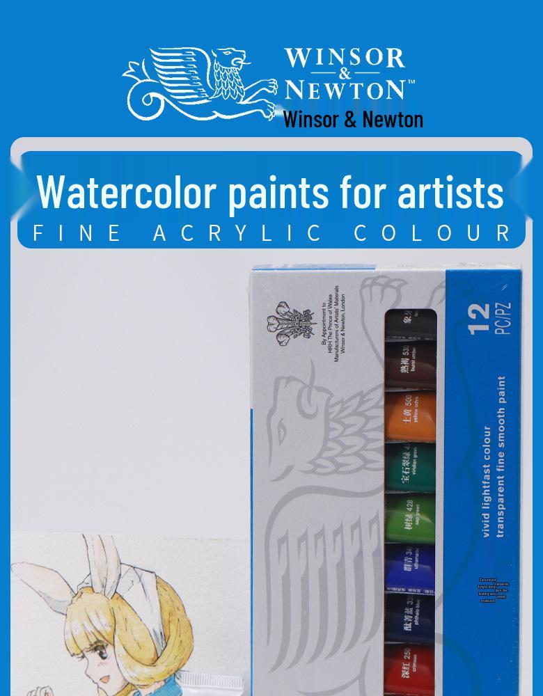 Winsor & Newton Professional Watercolor Set for Artists & Beginners