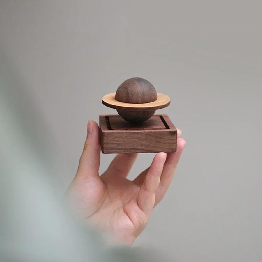 Wooden Ball Essential Oil Diffuser Aromatherapy Wood Creative Car Aromatherapy Wood Essential Oil Diffuser