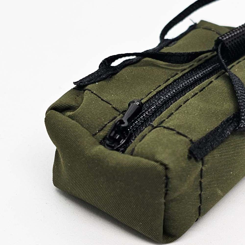 Outdoor Rainstorm RC Car Luggage Roof Ornament Miniature Travel Bag RC Model Bag 1/18 1/24