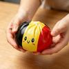 Cartoon Expression Dumpling Toy Stress Relief Flag Theme Steamed Bun Squeeze Fidget Toy Hand Relaxation Decompression Tool