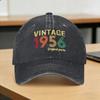 Th Birthday Truck Driver Hat  Vintage Unisex Humorous Printed Hat for  Year Old Birthday Gift