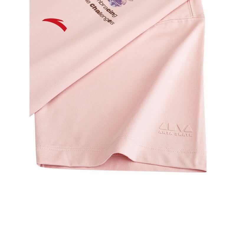 ANTA Women's Yocore Breathable Antibacterial Short Sleeve Top