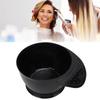 Hair Dye Bowl Salon Home Dyeing Coloring Tinting Mixing Stirring Tool with Non Slip Pad