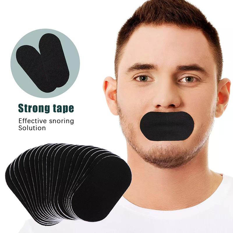 20 Stück Anti-Schnarch-Schlaf-Mundpflaster Beste Atmung Nasenpflaster Medizinische Qualität Verbesserter Schlaf Schnarchlinderung