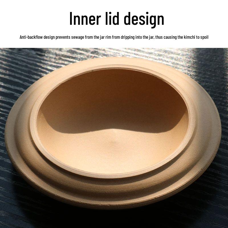 Jiaxi Sichuan Ceramic Pickle Jar - Old-Fashioned Sauerkraut & Salted Egg Sealing Jar