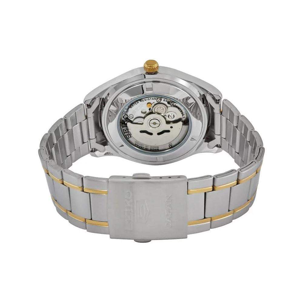 SEIKO 50m Water Resistant Automatic Mechanical Movement Stainless Steel Strap Watch Men's Watches SNKP22J1
