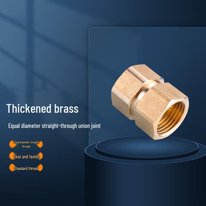 Brass Equal Straight Union Pipe Fitting