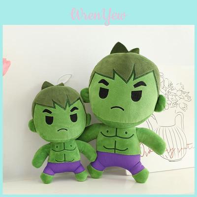 Cute Cartoon Toddler Hulk Plush Toy Pillow Boy's Comforting Stuffed Doll Gift For Friends 23cm)