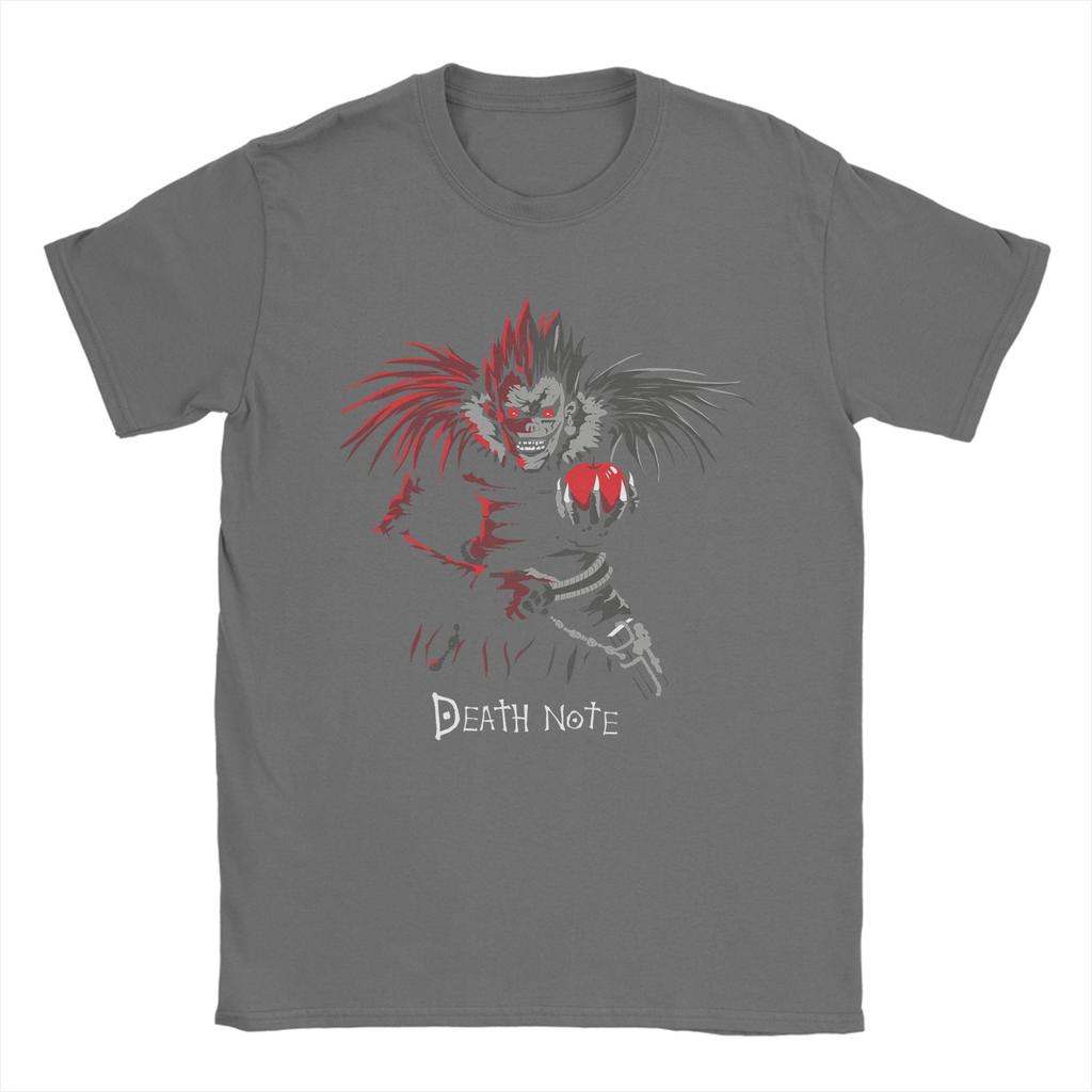 soul reaper Death Note T Shirt Harajuku Short-Sleeve Y2K Basic Tshirt Beach 100% Cotton Plus Size 5XL Clothes