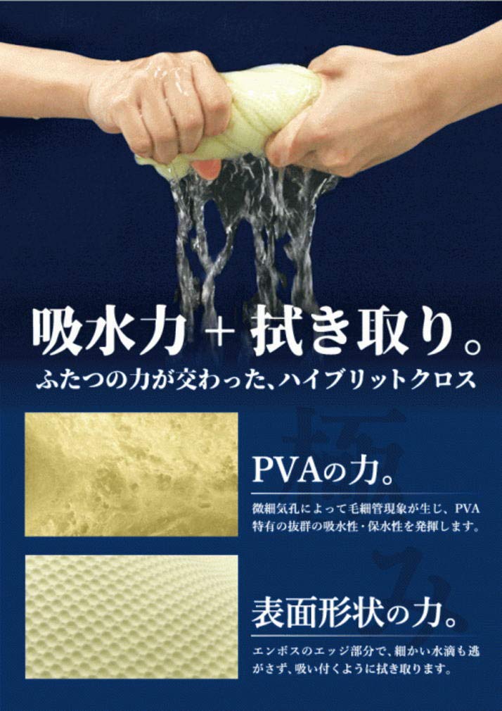 Wako Spa Premium PVA Wiping Cloth CSPR03