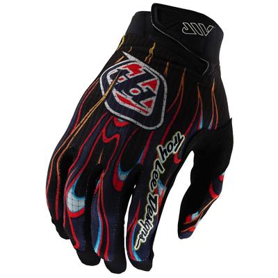 Troy Lee Designs RS Taichi Motorcycle Breathable Air Torched XL Gloves, Motocross, Off-Road, Mesh, Lightweight, Durable, Gloves, TDT086, Black/Red,