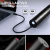 uv flashlight 365nm USB Rechargeable ultraviolet flashlight Cat moss fungus detection lamp black mirror fluorescent UV light