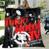 Dětská přikrývka s potiskem kapely Tokio Hotel Dětská Hřejivá přikrývka Flanel Měkká útulná deka Rozkládací pohovka Deka Cestovní deka Dárek k narozeninám
