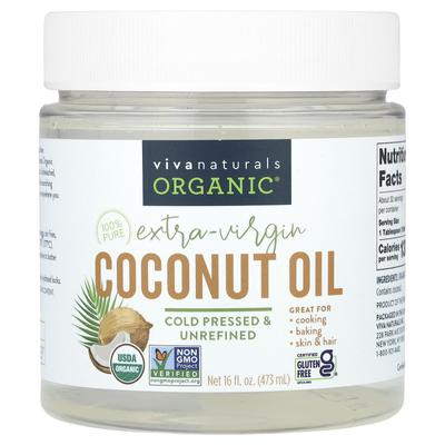 Organic Extra Virgin Coconut Oil, 473 Ml (16 Fl Oz)